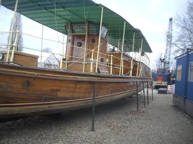 Belle under restoration