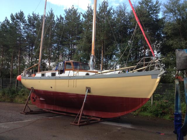 starboard side view