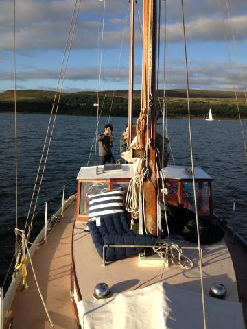 bow, looking aft