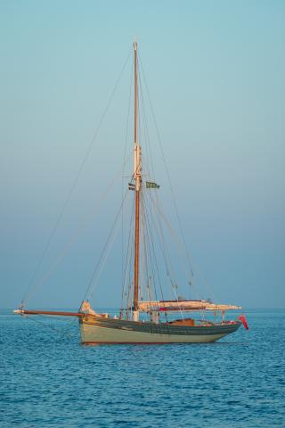 port side view