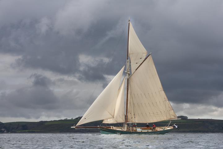 port side view