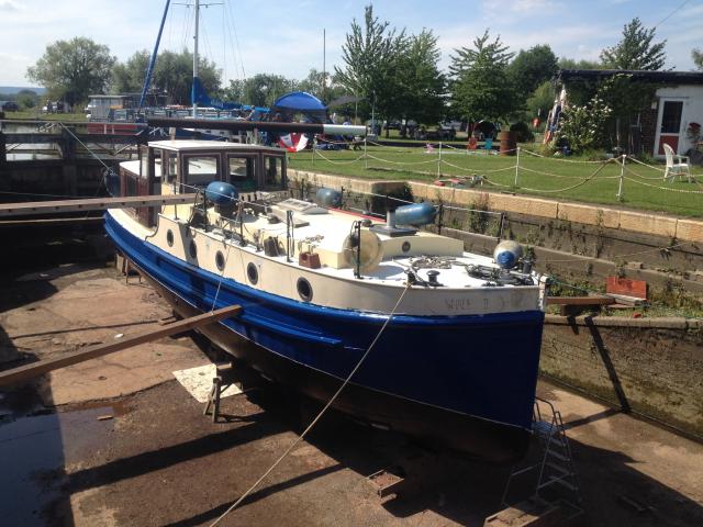 starboard side view