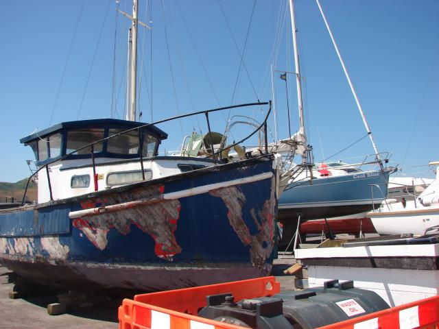 starboard side view