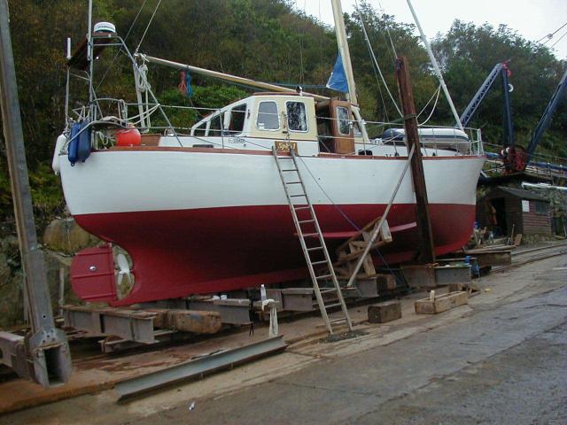 starboard side view