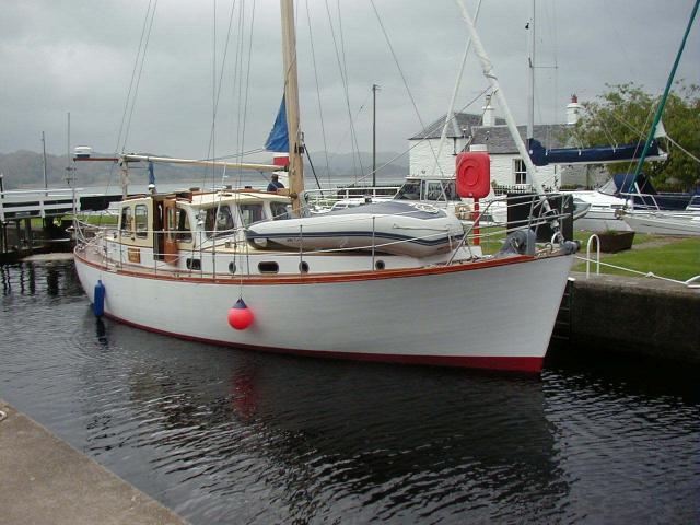 starboard side view