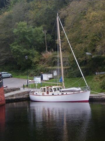 starboard side view