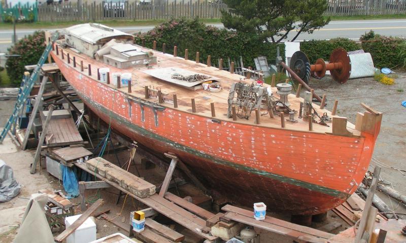 yacht restoration tally ho