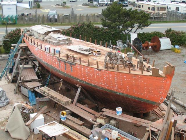 starboard side view