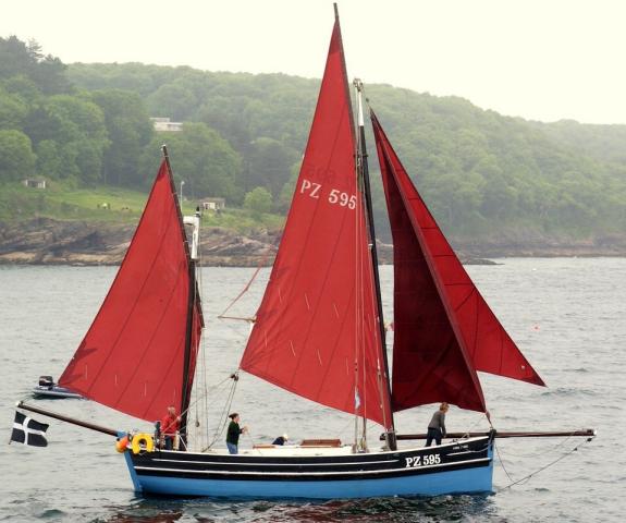 starboard side view