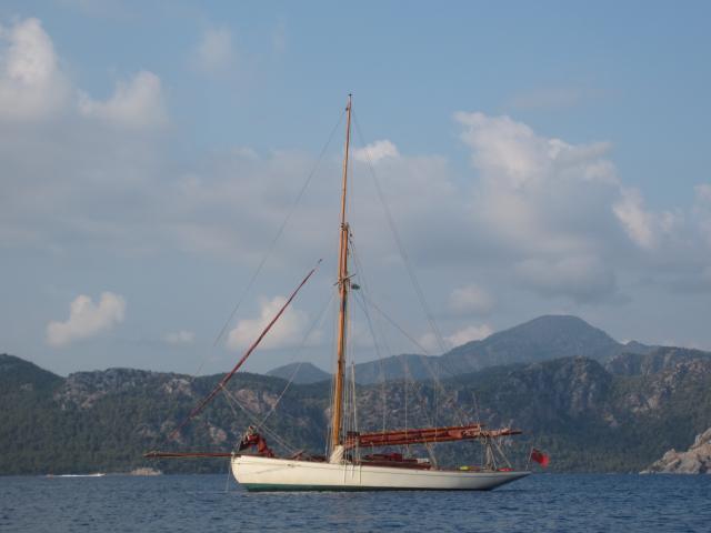 port side view