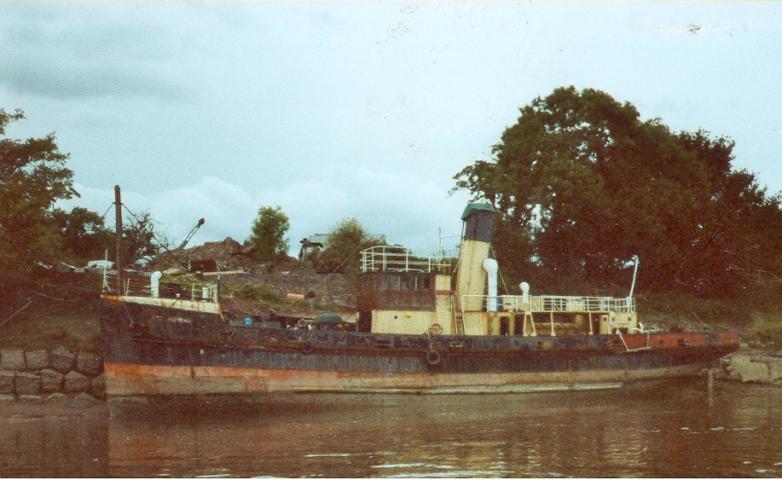 FRESHSPRING - moored up. Port side.