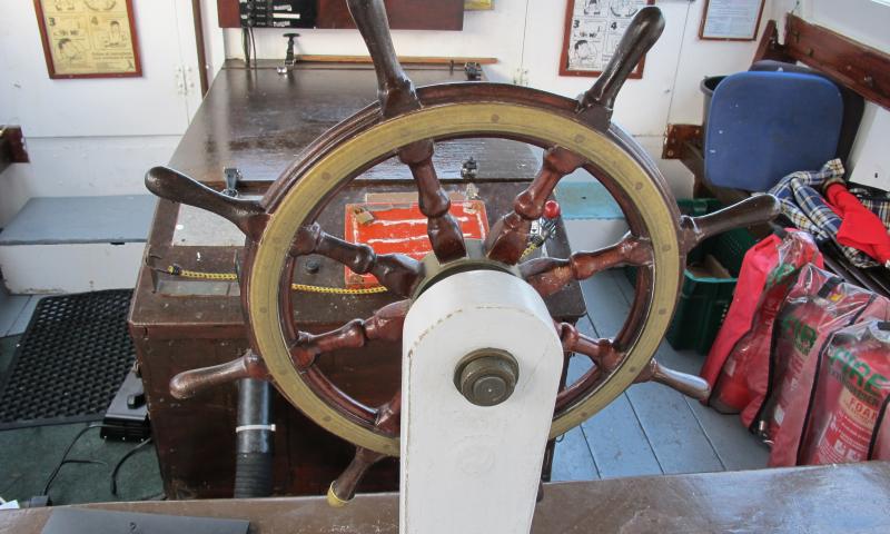 My Girl - boat's wheel