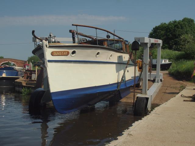 SUNSTAR port side front view