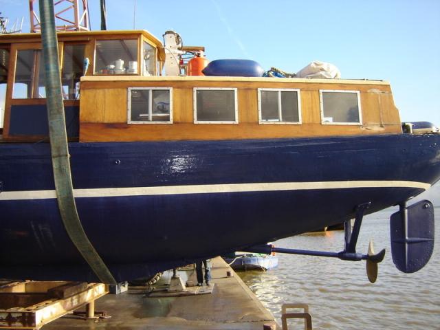 Dry Dock Starboard Sideview