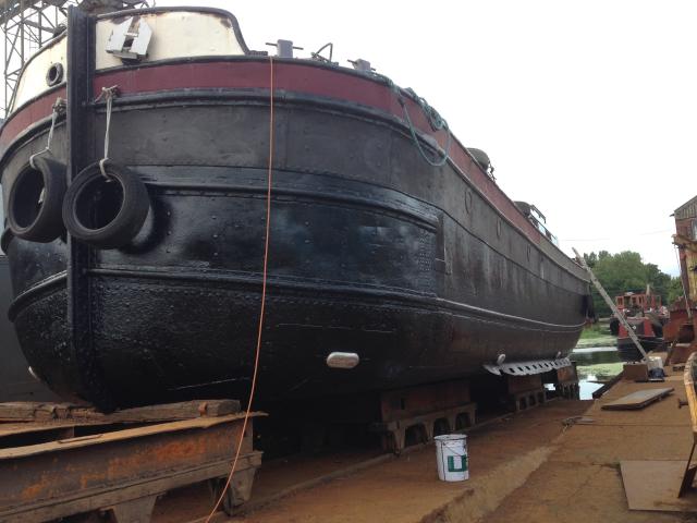 Stern view starboard side 