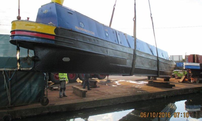 Lifted during transport 