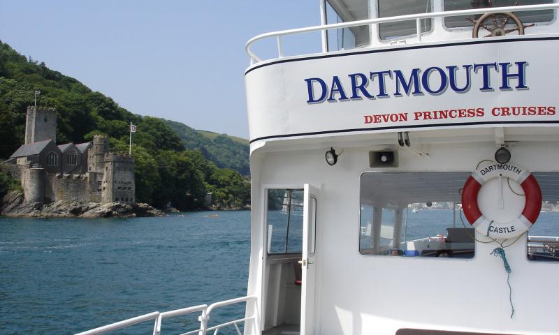 Dartmouth Castle - deck house
