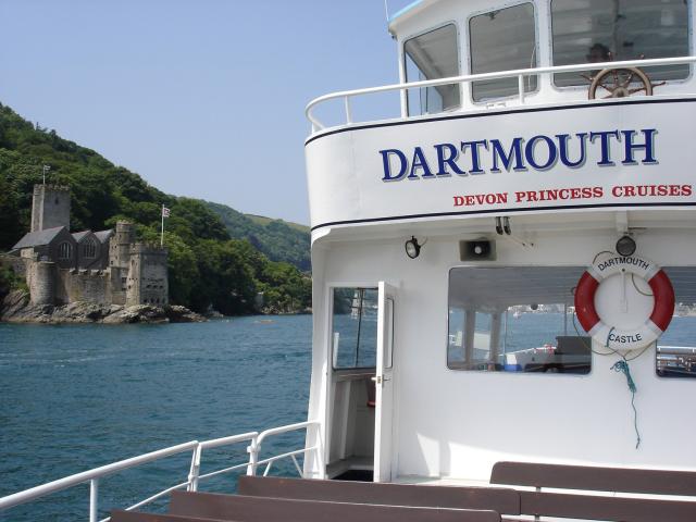 Dartmouth Castle - deck house