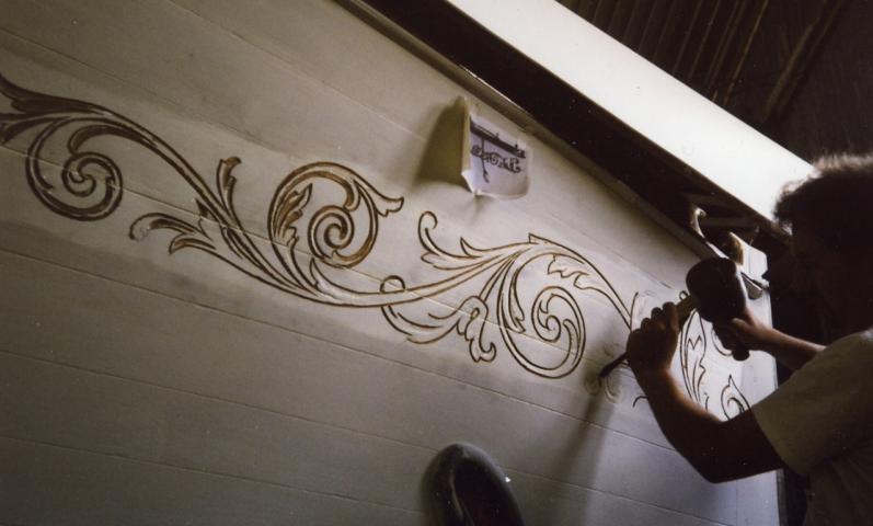 Restoration work 
