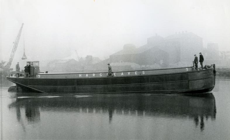 Black and White Starboard view