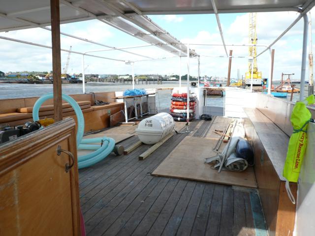 Onboard the Western Belle