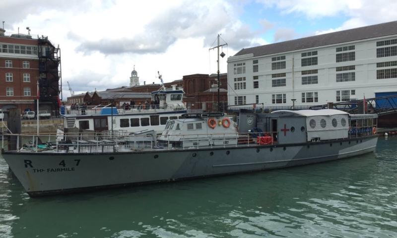 RML 497 moves to Portsmouth, 2016