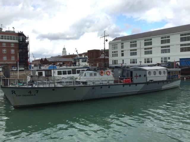 RML 497 moves to Portsmouth, 2016