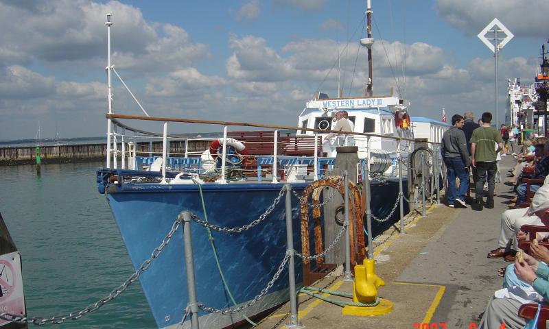 Western Lady III, at Yarmouth Isle of Wight, September 2007