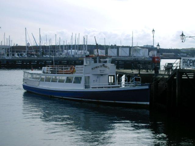 Plymouth Princess alongside - starboard side view