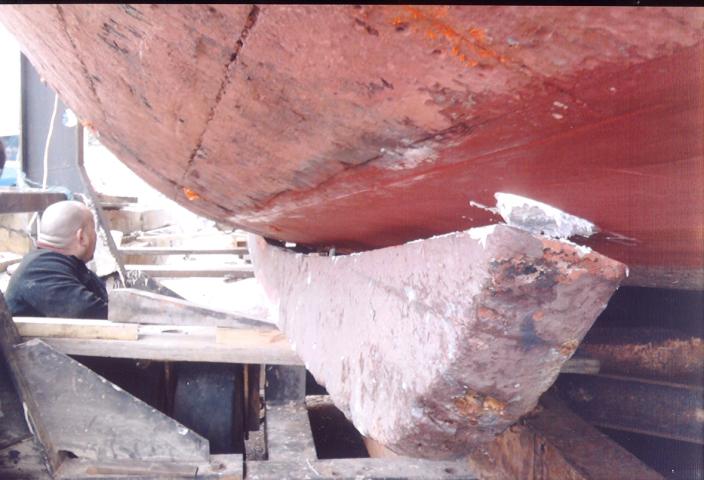 Princessa - restoration on hull