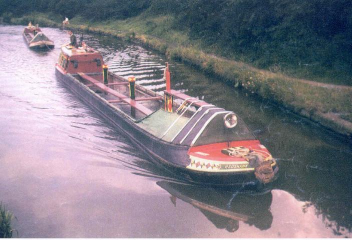 Redshank - starboard bow looking aft