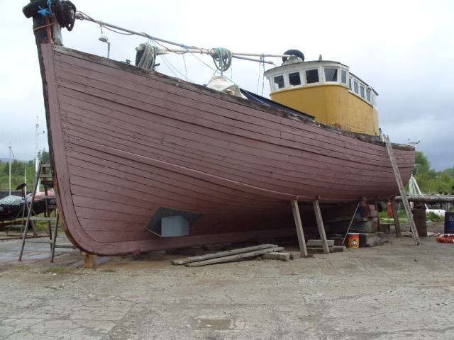 dry berthed
