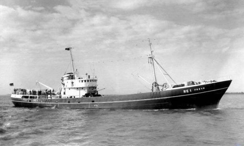 MV Freyr in 1963