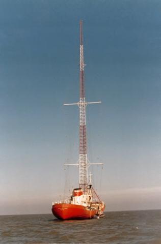 Ross Revenge-Radio Caroline in 1985