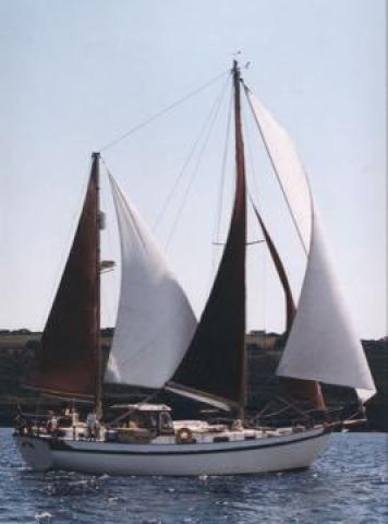 starboard side view