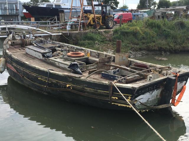 RR2 Thistle moored