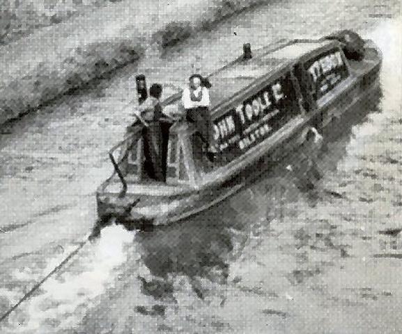 Navigating the canal 