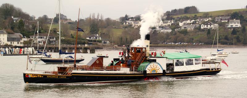 Kingswear Castle - working on River Dart