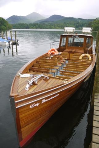 Lady Derwentwater - restored, showing deck