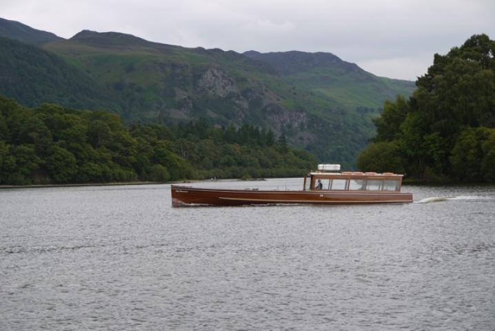 Lady Derwentwater - underway, port view