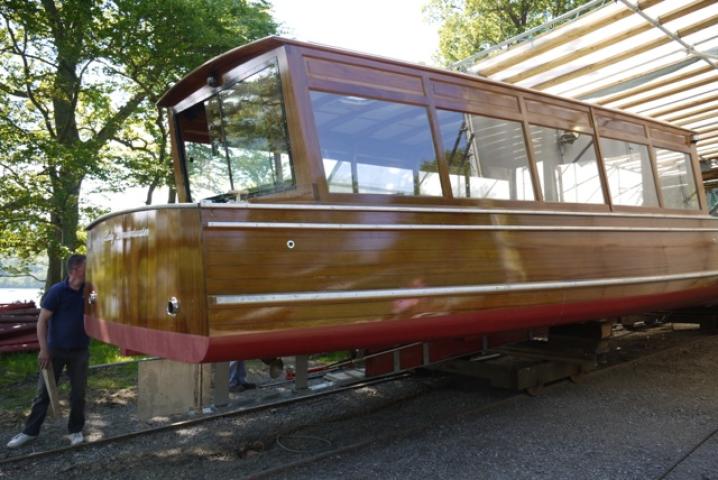 Lady Derwentwater - under restoration, cabin