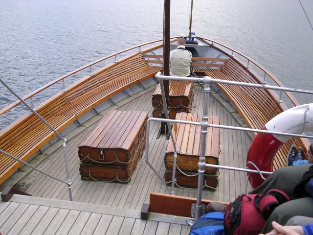 Lady of the Lake - deck area