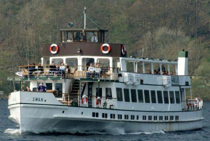 Swan - underway