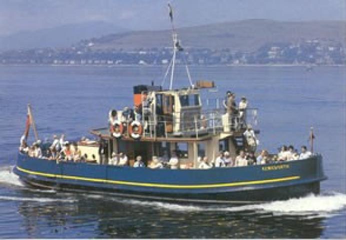 Kenilworth arriving at Gourock with Kilcreggan in the background