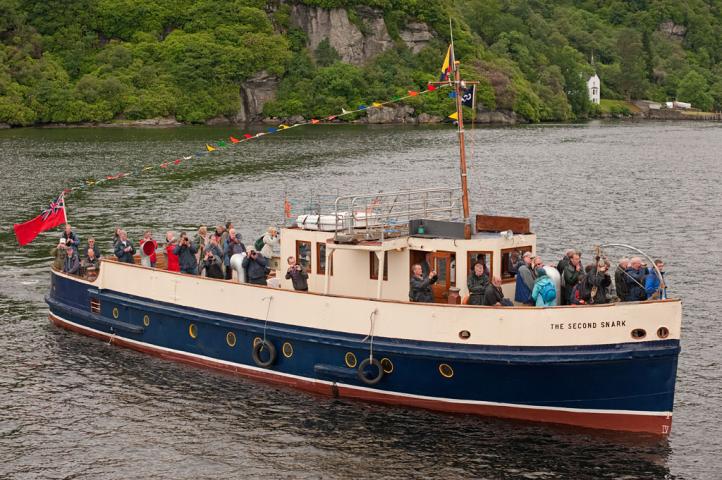 The Second Snark - performing a charter in conjunction with WAVERLEY to Loch Riddon