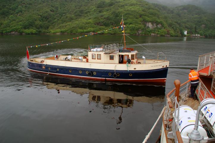 The Second Snark - performing a charter in conjunction with WAVERLEY to Loch Riddon