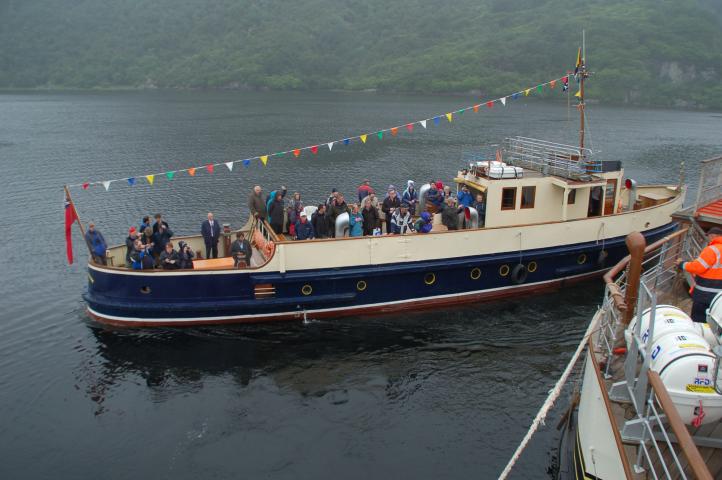 The Second Snark - performing a charter in conjunction with WAVERLEY to Loch Riddon