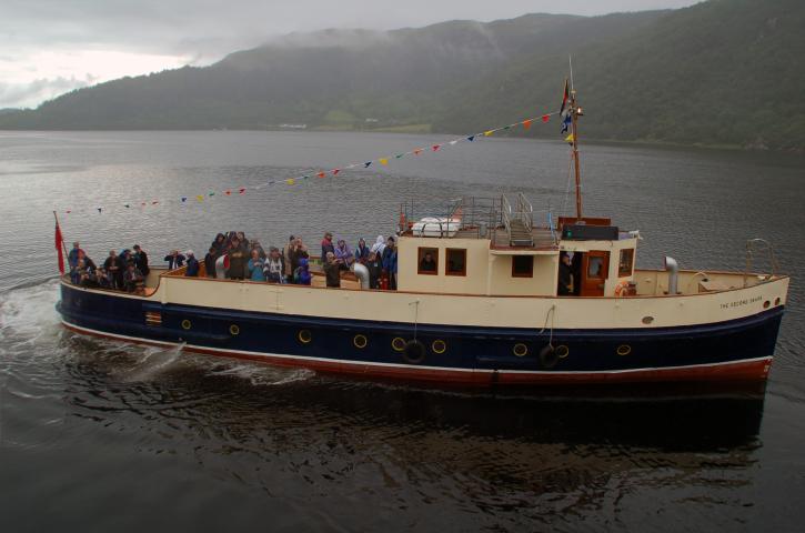 The Second Snark - performing a charter in conjunction with WAVERLEY to Loch Riddon