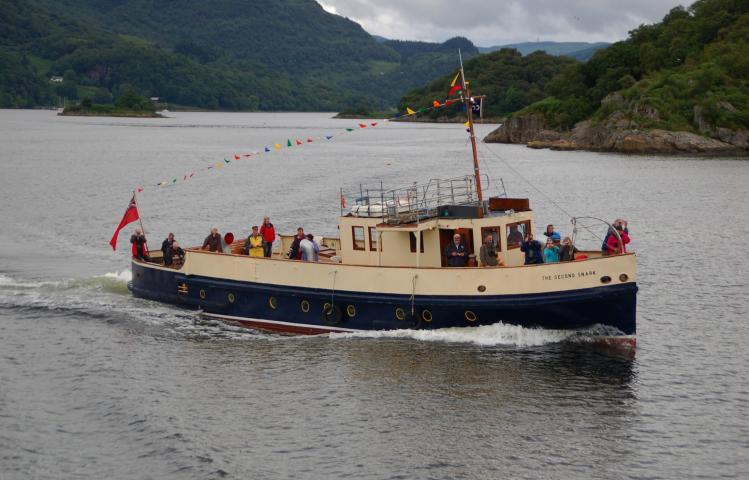 The Second Snark - performing a charter in conjunction with WAVERLEY to Loch Riddon