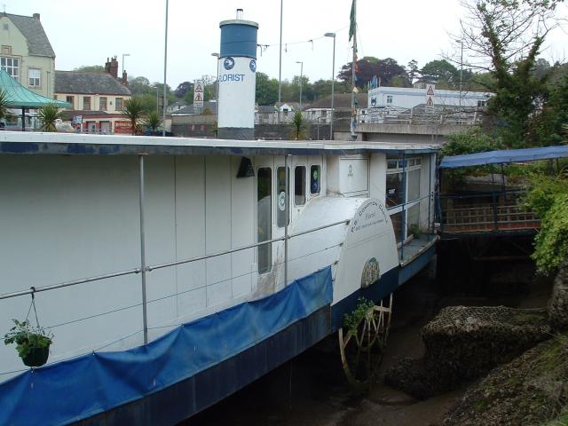 Compton Castle - paddle wheel